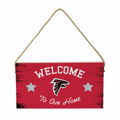 Atlanta Falcons Wood Wall Sign, 6x11, NFL, Home