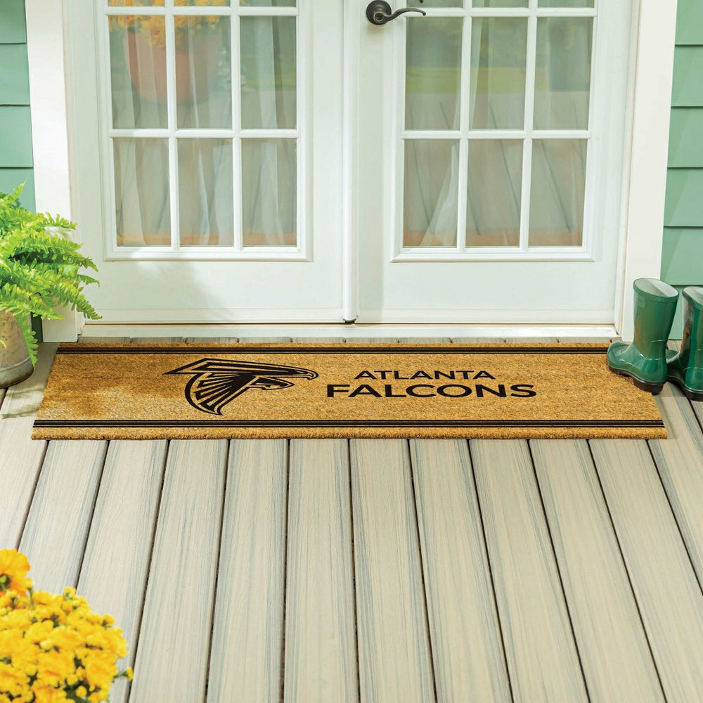Atlanta Falcons Extra Large One Color Coir Mat, 60"x24", NFL
