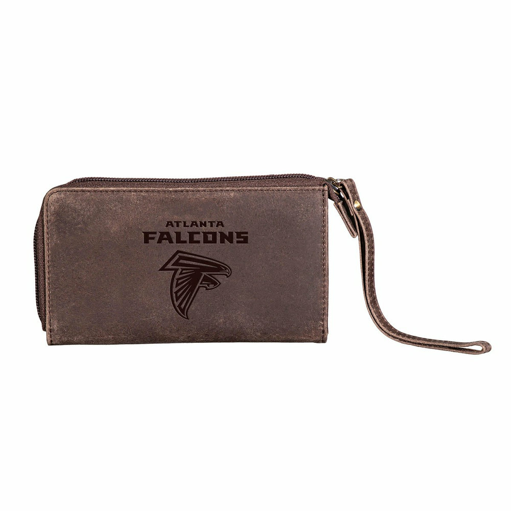 Wristlet Wallet, Brown, Atlanta Falcons, NFL, Home
