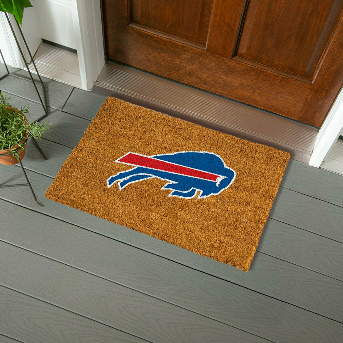 Coir Mat, 16"x28", Buffalo Bills, NFL