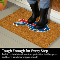 Coir Mat, 16"x28", Buffalo Bills, NFL