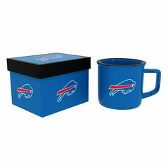 Buffalo Bills Ceramic Camp Cup with Enamel Finish, 14oz, NFL