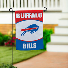 Buffalo Bills Suede Garden Flag, NFL
