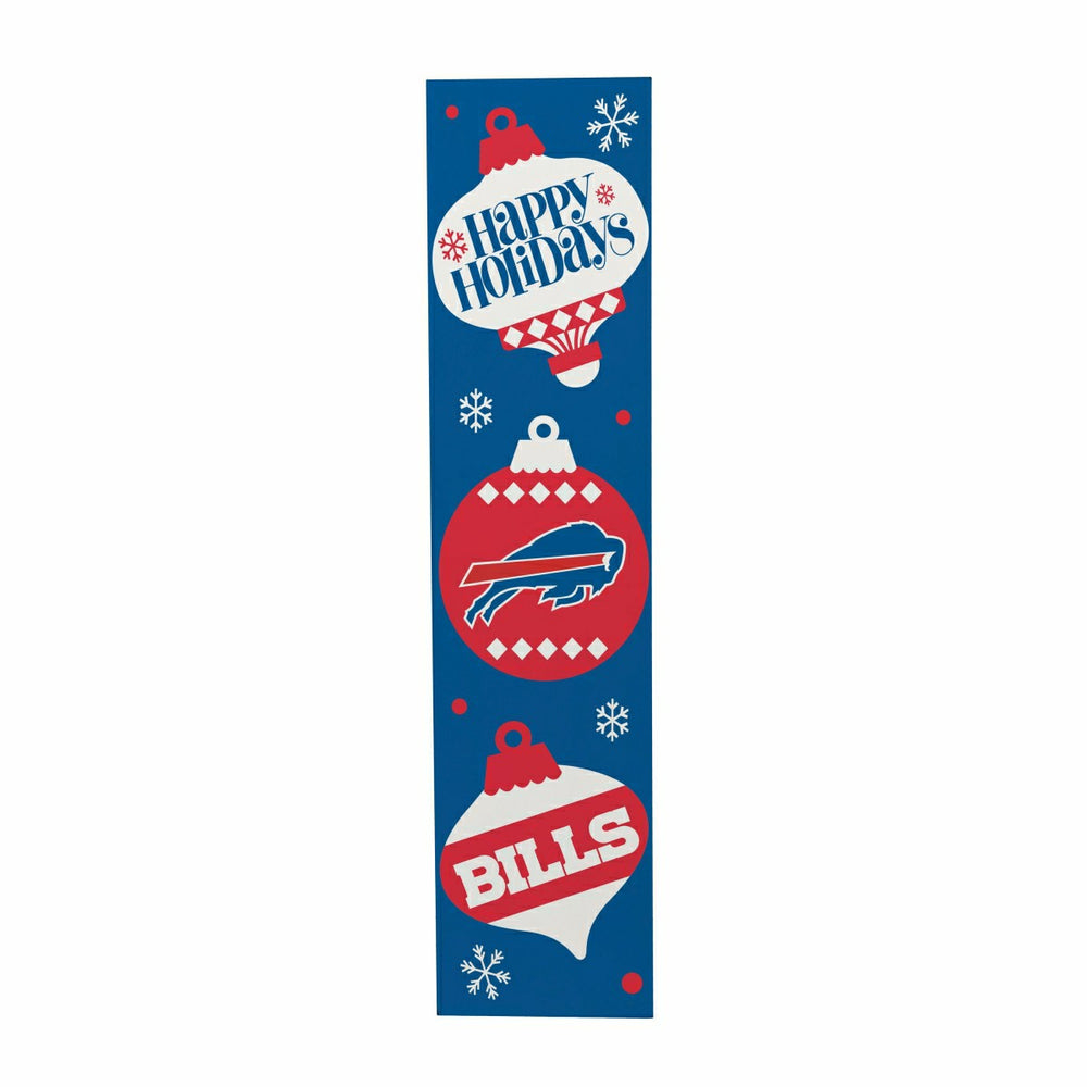 47" Double Sided Leaner, Buffalo Bills, Christmas, NFL, Home