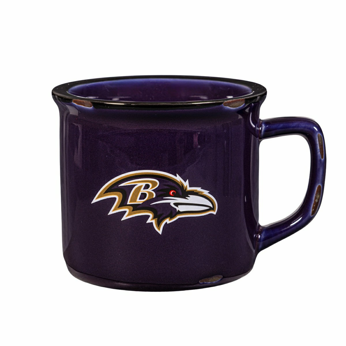 Baltimore Ravens Ceramic Camp Cup with Enamel Finish, 14oz, NFL