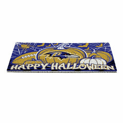 Baltimore Ravens Halloween PVC Mat, 28"x16", NFL