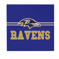 Baltimore Ravens Wood Wall Sign, 12x12, NFL, Home