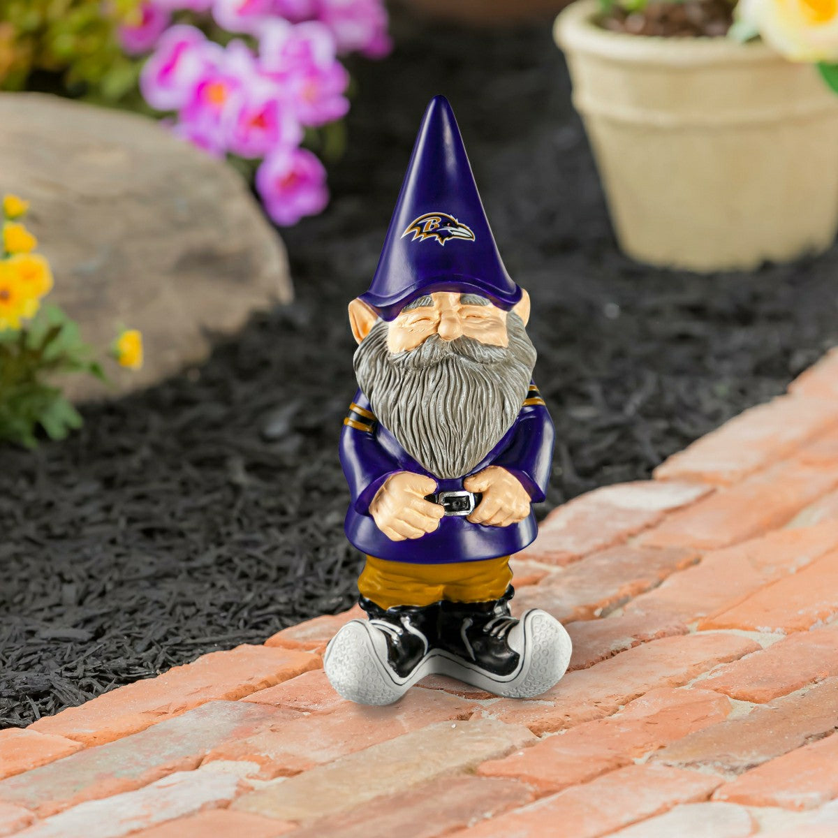 Baltimore Ravens, Garden Gnome, NFL, Home