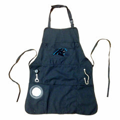 Grill Apron, Black, Carolina Panthers, NFL, Home