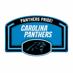 Carolina Panthers USA Embossed Steel Wall Sign, 11" x 17", NFL, Home
