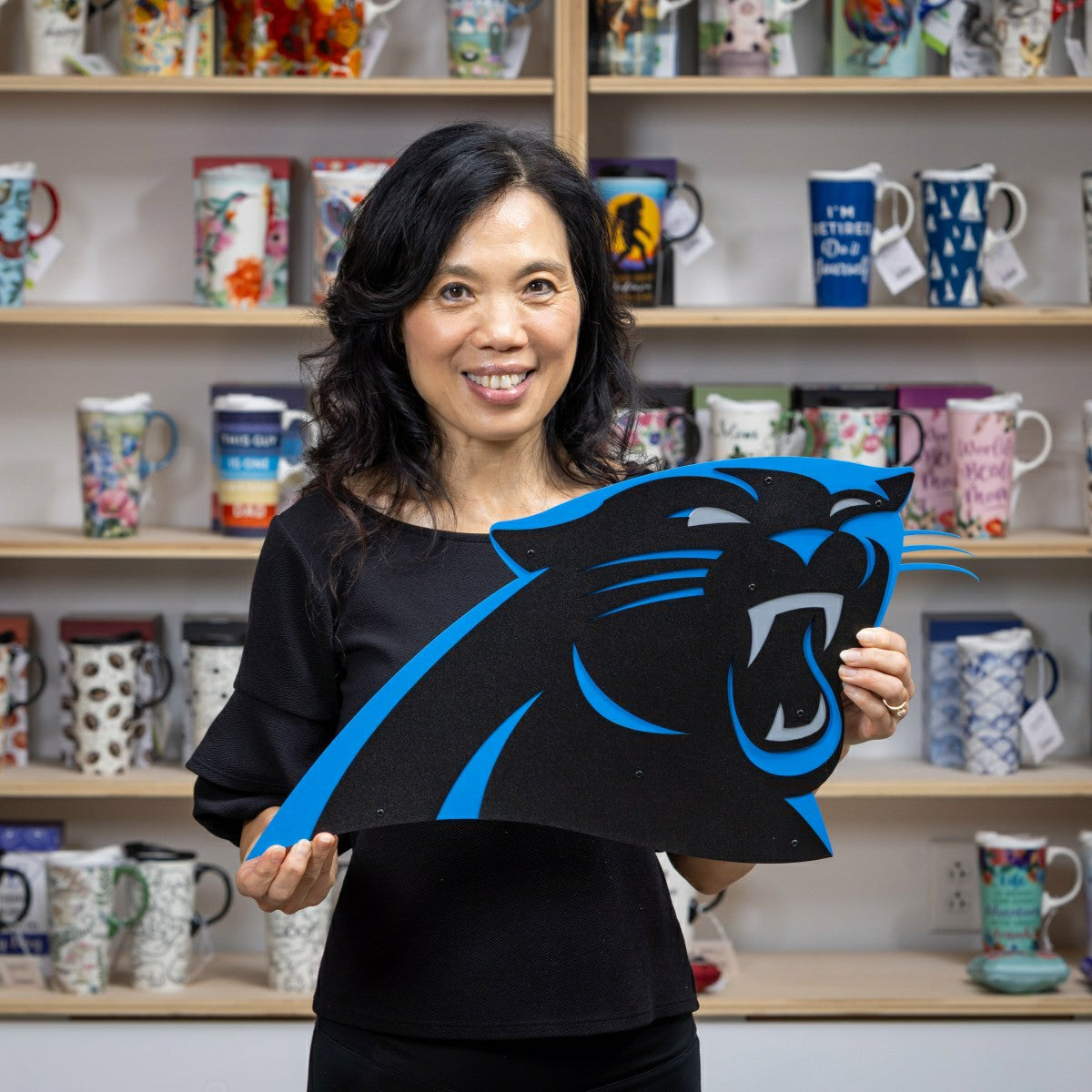 Carolina Panthers Premier Metal Wall Art, NFL, Home