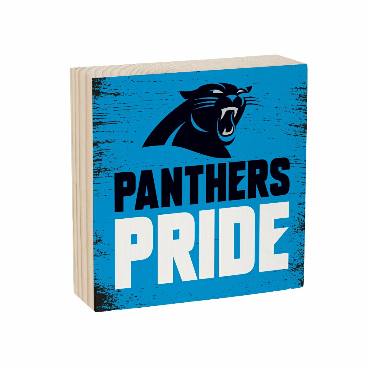 Carolina Panthers Plock, Down Home Fans, 6x6, NFL, Home
