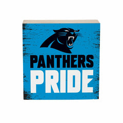 Carolina Panthers Plock, Down Home Fans, 6x6, NFL, Home