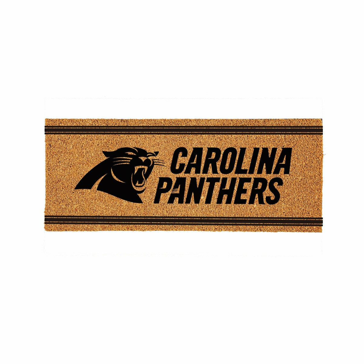 Carolina Panthers Extra Large One Color Coir Mat, 60"x24", NFL