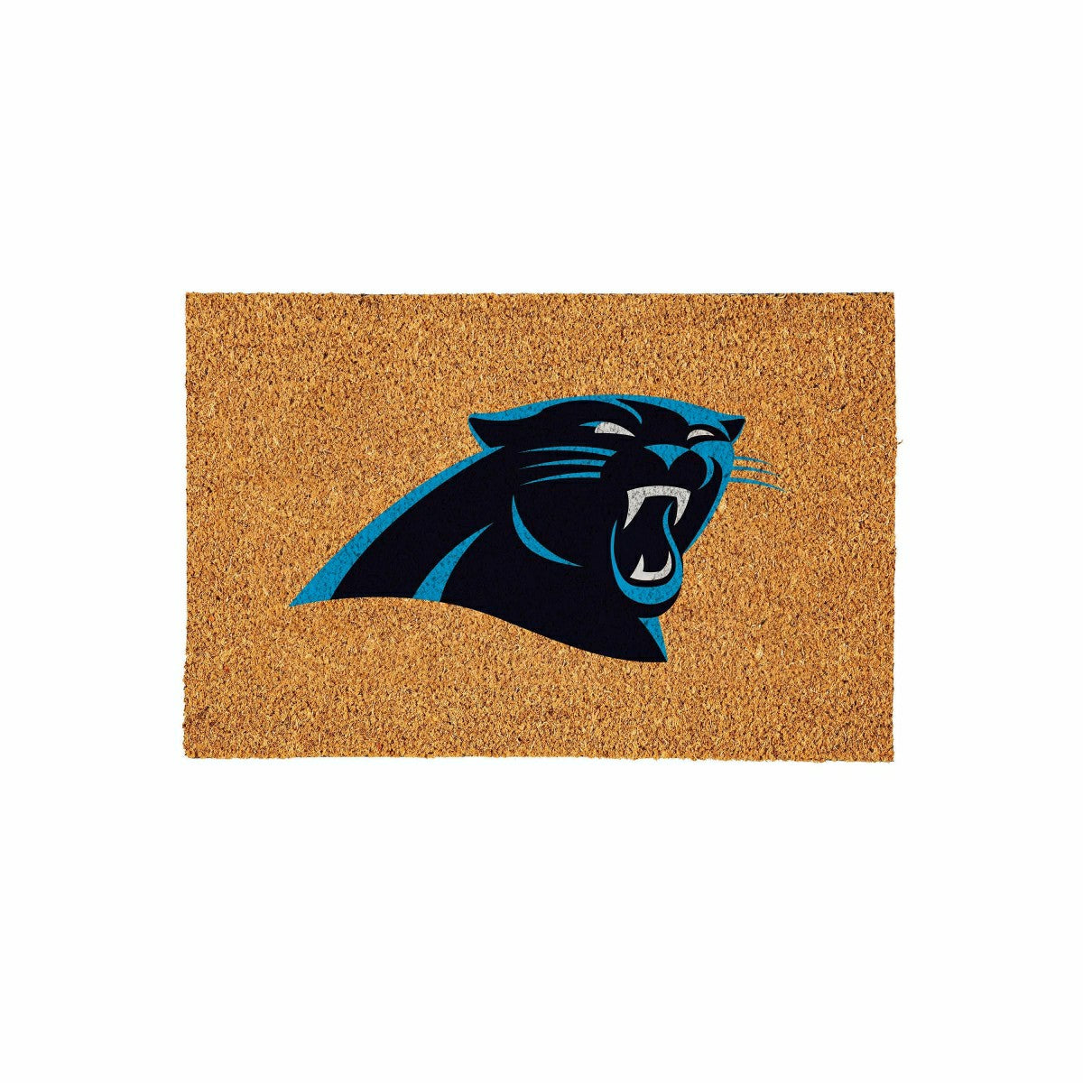 Carolina Panthers Large Full Color Coir Mat, 36"x24", NFL