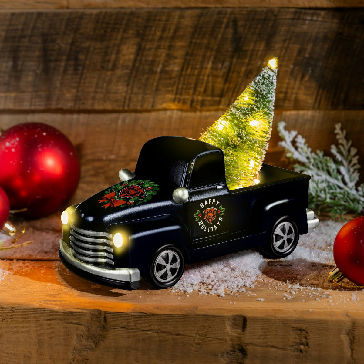 Chicago Bears Holiday Rally Truck Statue, NFL, Home