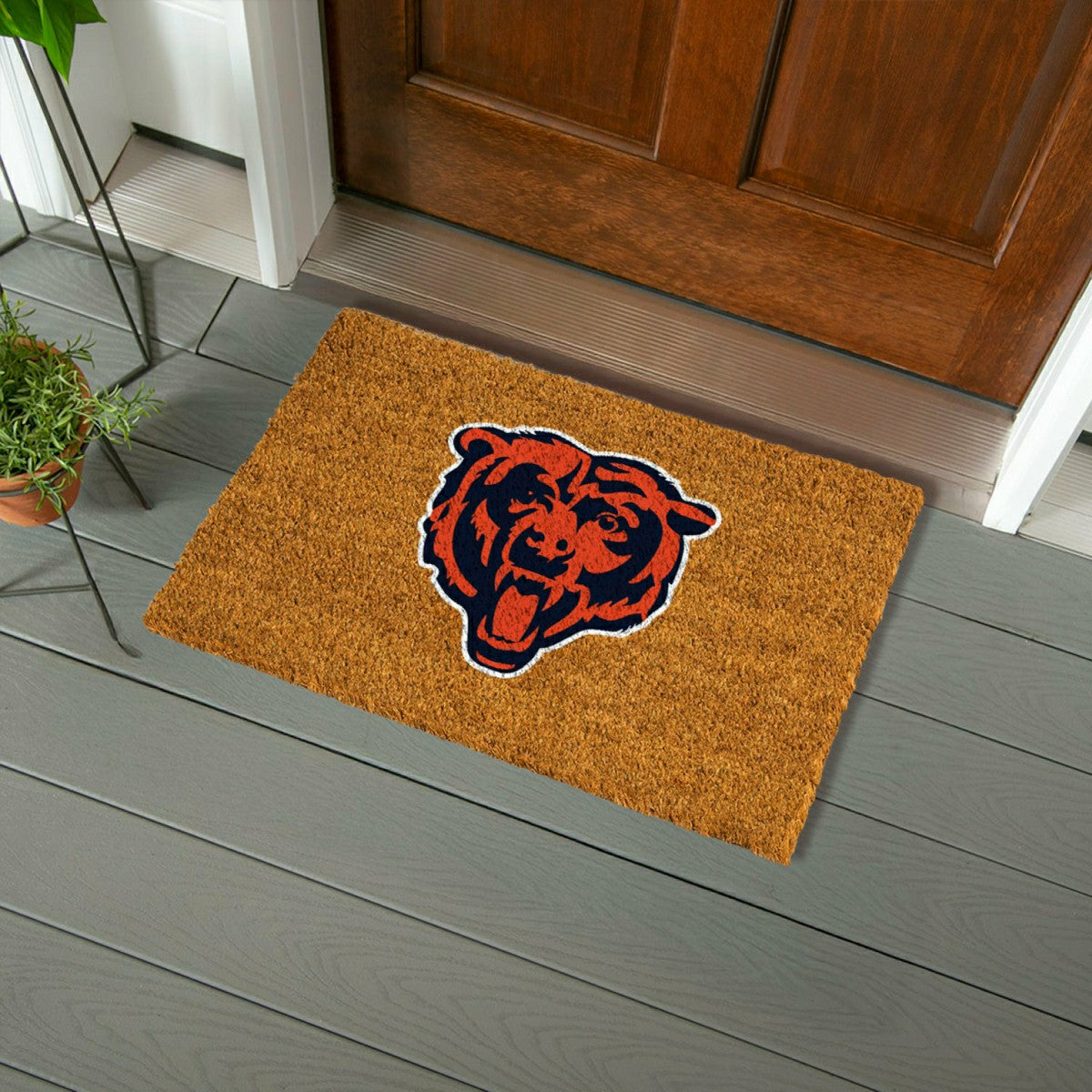 Coir Mat, 16"x28", Chicago Bears, NFL