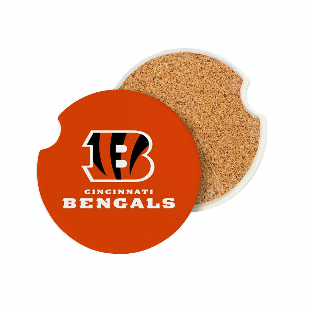 Cincinnati Bengals Car Coaster Set, 2pc, NFL