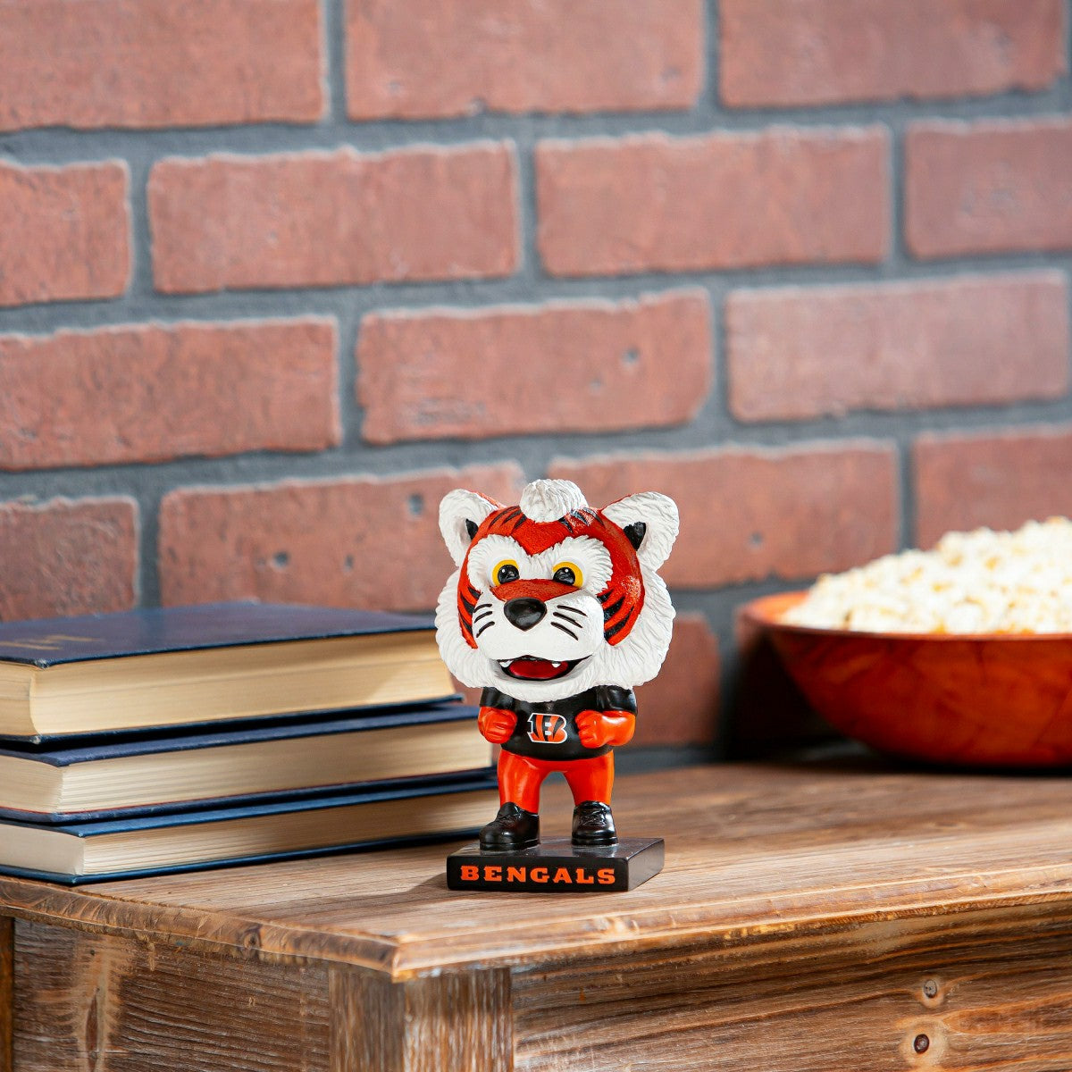 Lil Big Head Statue, Mascot, Cincinnati Bengals, NFL, Home