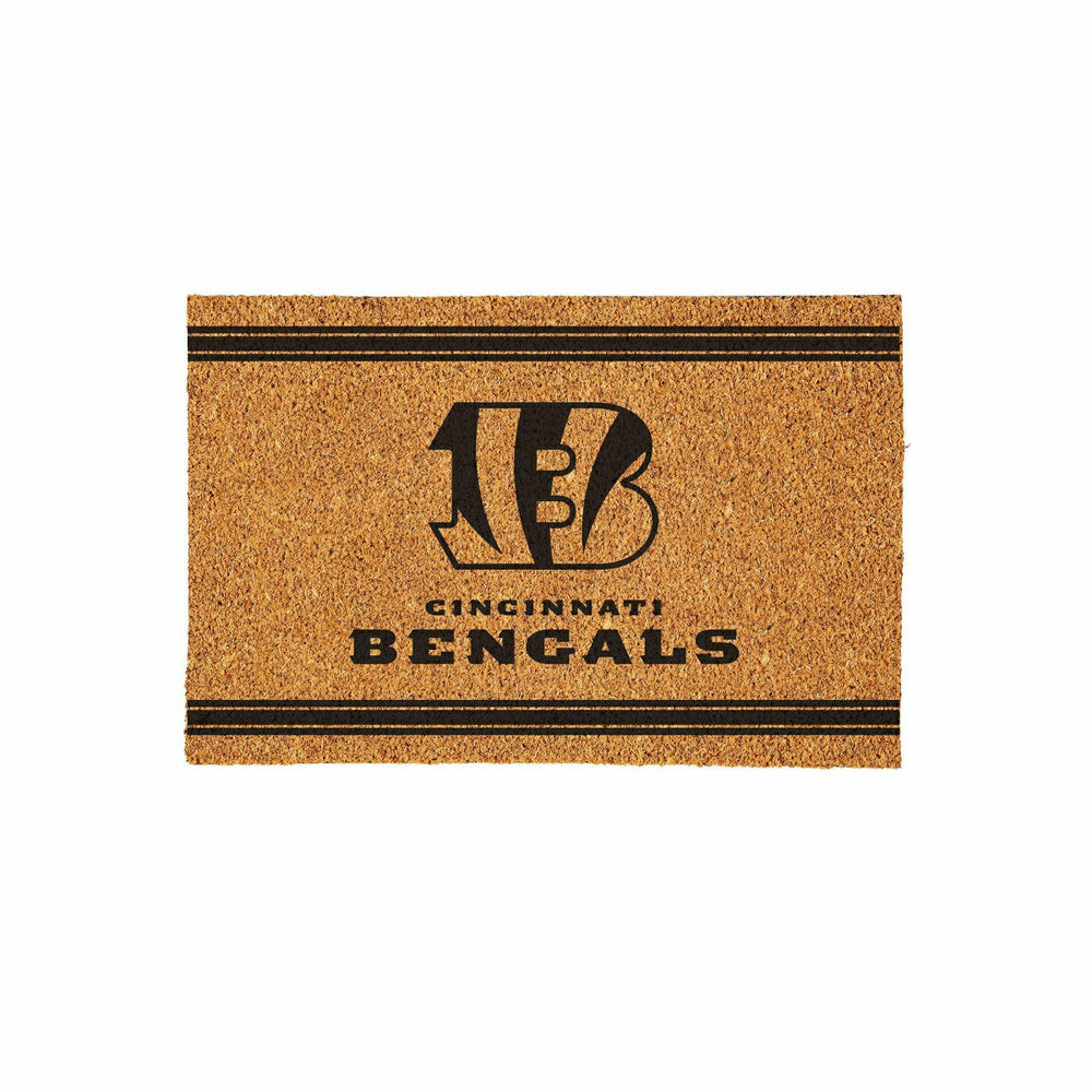 Cincinnati Bengals Large One Color Coir Mat, 36"x24", NFL