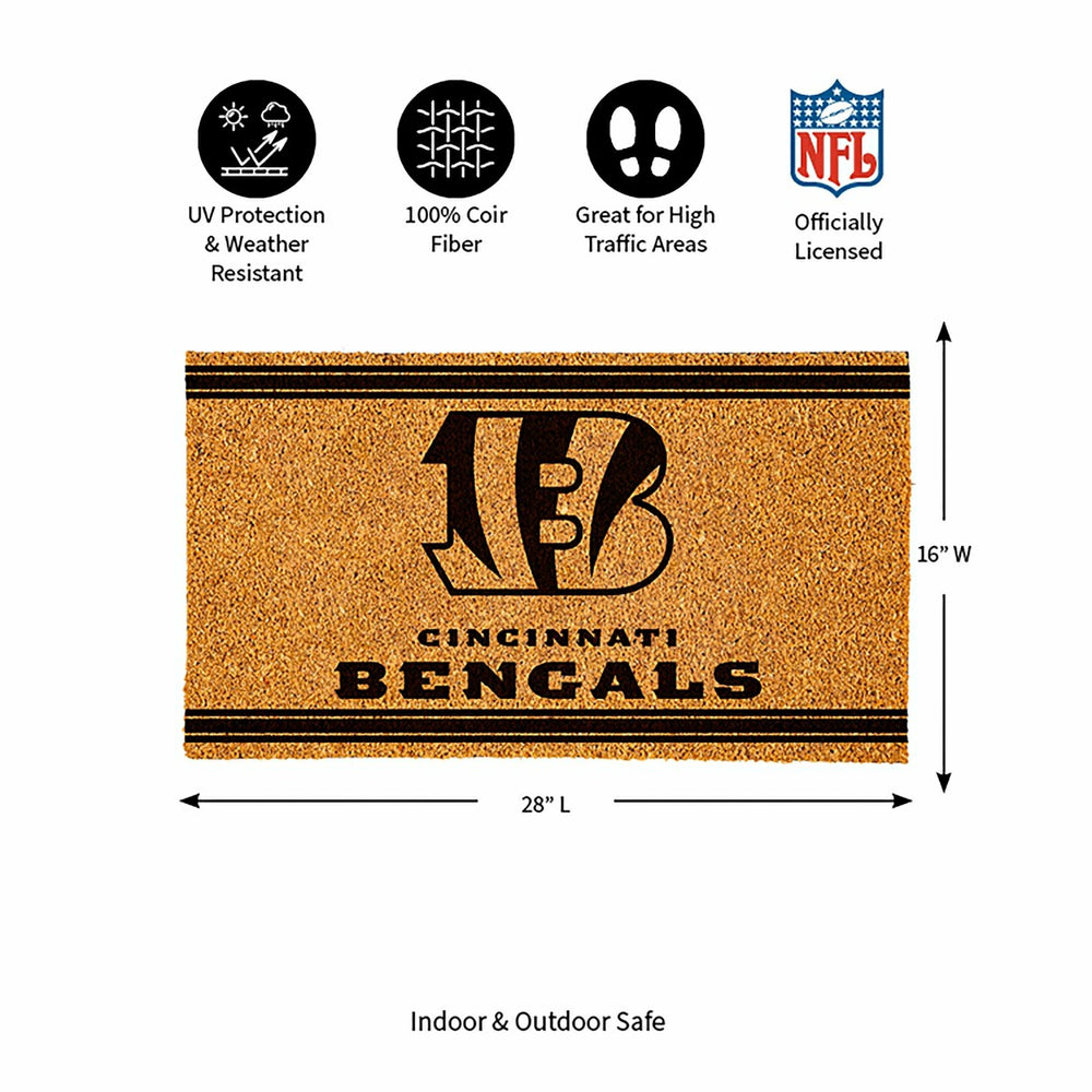 Cincinnati Bengals, Coir Mat 1C, NFL