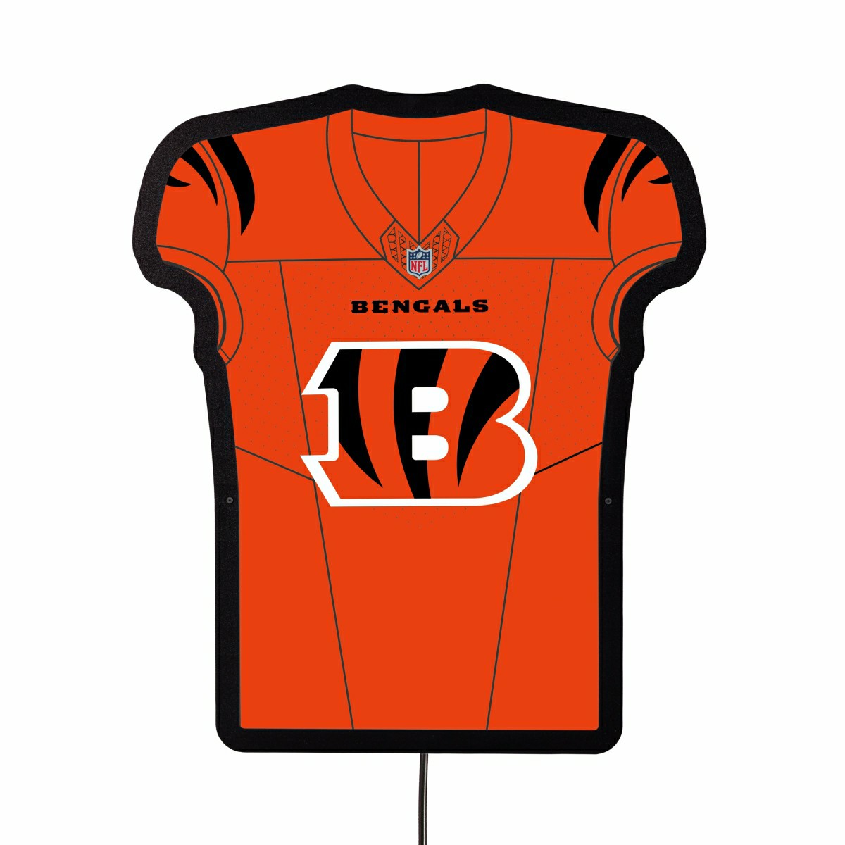 Cincinnati Bengals NFL Football Jersey Edgelite LED Decor, NFL