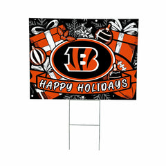 Cincinnati Bengals Yard Sign, Holiday, NFL, Home