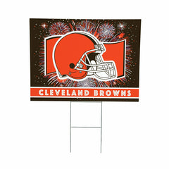 Cleveland Browns Yard Sign, Patriotic, NFL, Home