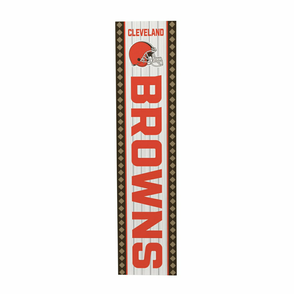 Cleveland Browns Christmas Double Sided Large Leaner, 47", NFL, Home