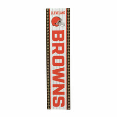 Cleveland Browns Christmas Double Sided Large Leaner, 47", NFL, Home
