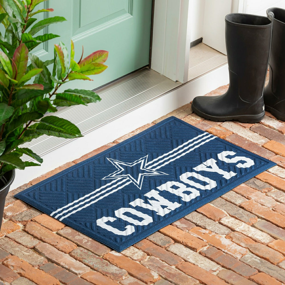Embossed Mat, Cross Hatch, Dallas Cowboys, NFL