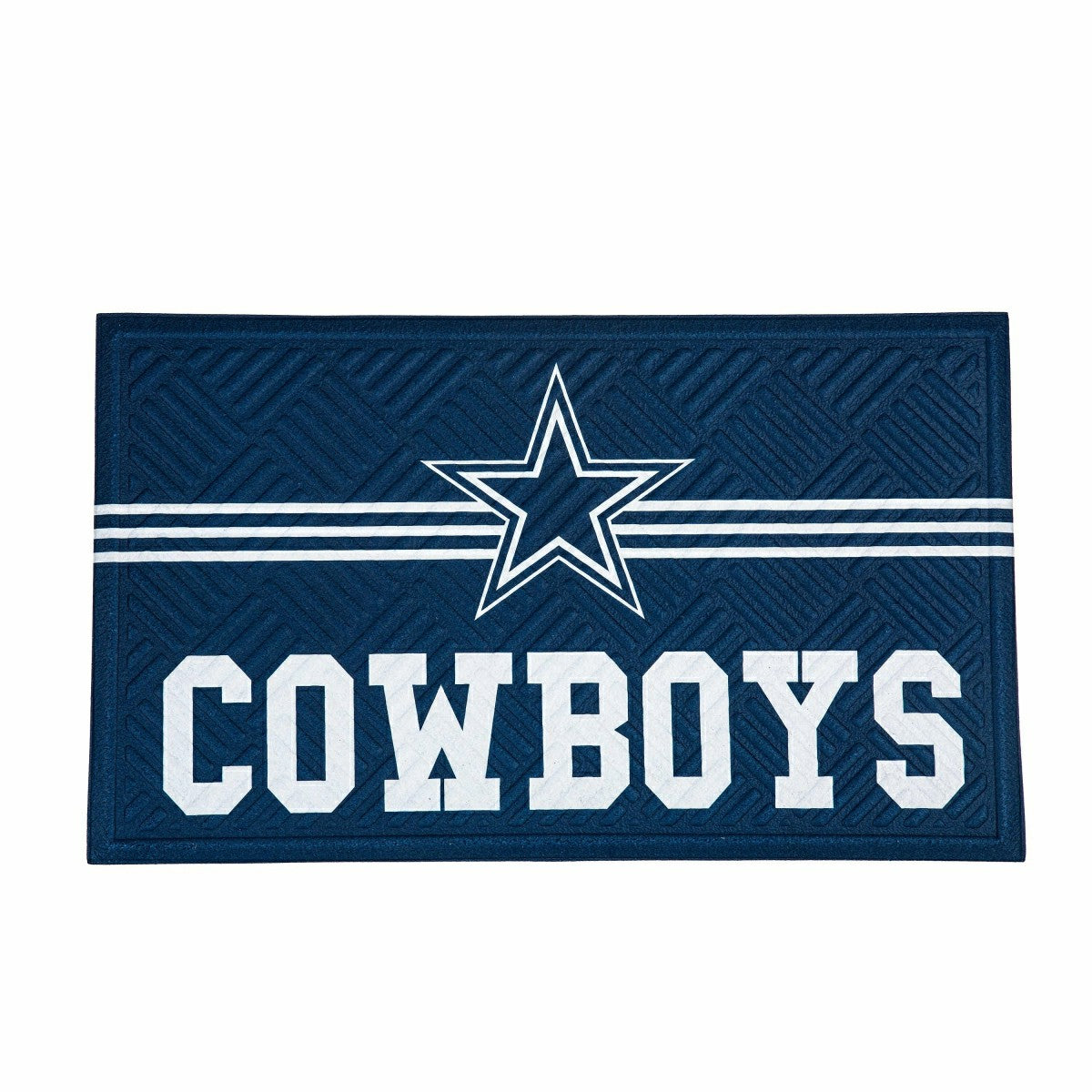 Embossed Mat, Cross Hatch, Dallas Cowboys, NFL