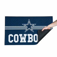 Embossed Mat, Cross Hatch, Dallas Cowboys, NFL
