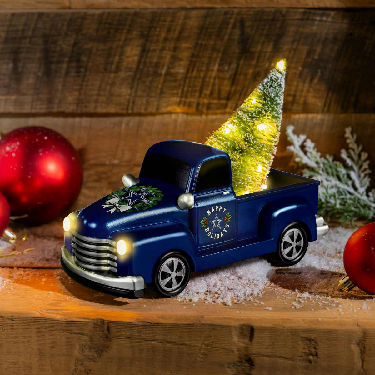 Dallas Cowboys Holiday Rally Truck Statue, NFL, Home