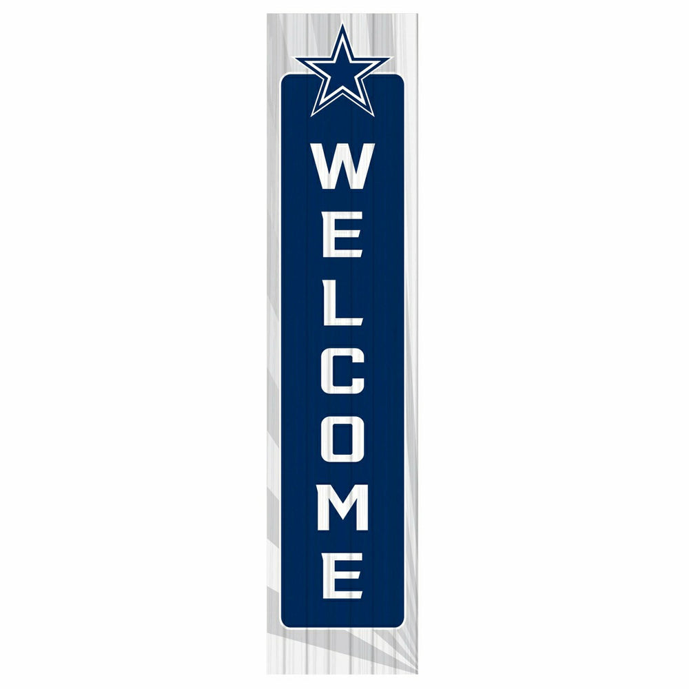 Dallas Cowboys Summer Seasonal Single Sided Large Leaner, 46", NFL, Home
