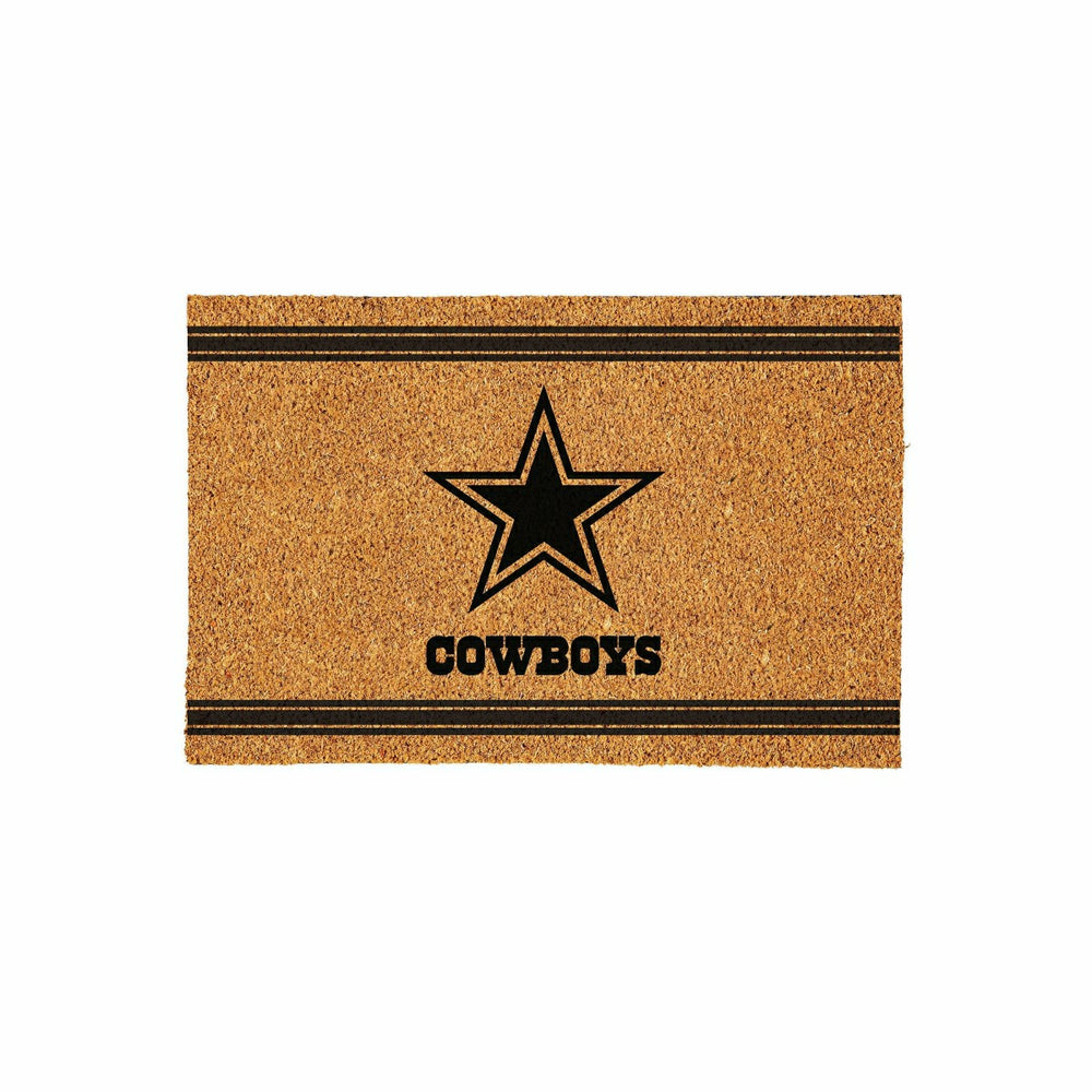 Dallas Cowboys Large One Color Coir Mat, 36"x24", NFL