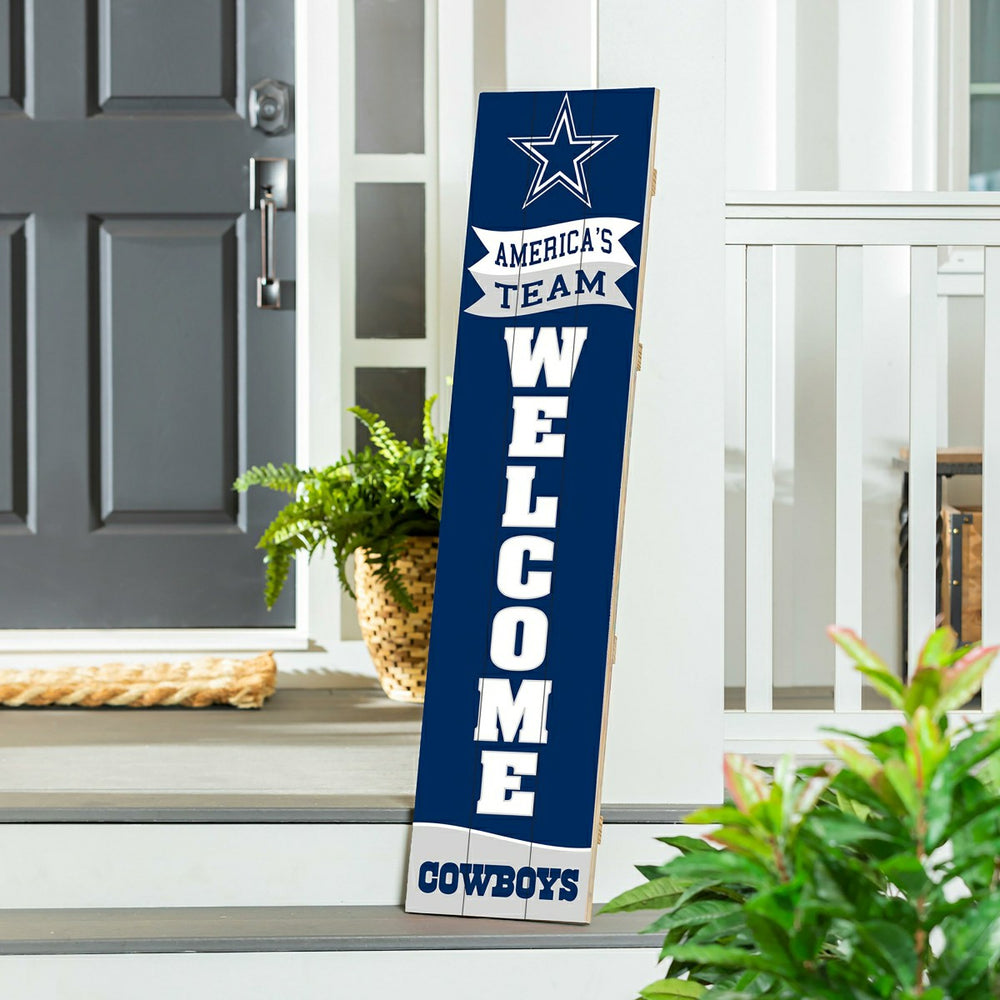 Dallas Cowboys Large Single Sided Leaner, 46", NFL, Home
