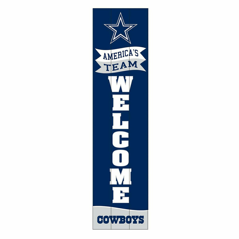 Dallas Cowboys Large Single Sided Leaner, 46", NFL, Home