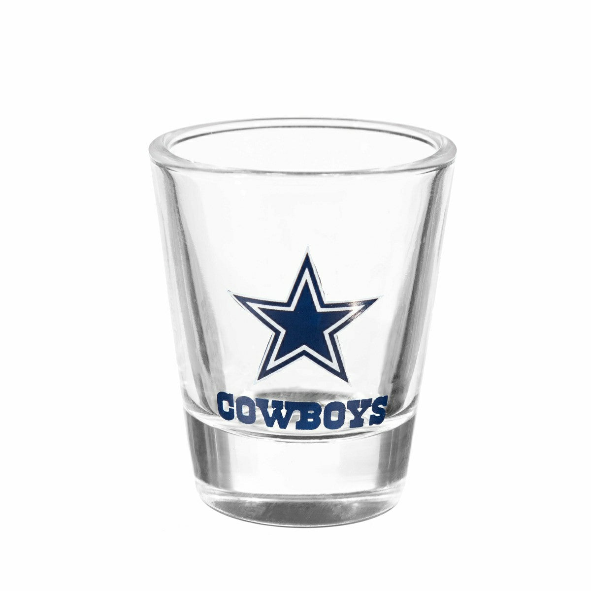 Dallas Cowboys 4-Piece Ceramic and Glass 2oz. Shot Glass Set, NFL, Home