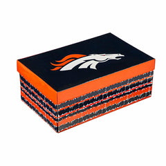 Denver Broncos, Stemless 17OZ Wine & Beer 16 OZ Gift Set, NFL, Home