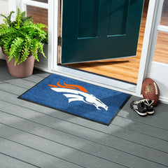 2'x3' USA Made Indoor/Outdoor Entryway Mat, Denver Broncos, NFL