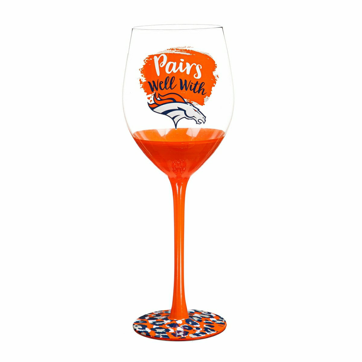 Denver Broncos, 17oz Boxed Stemware, NFL, Home