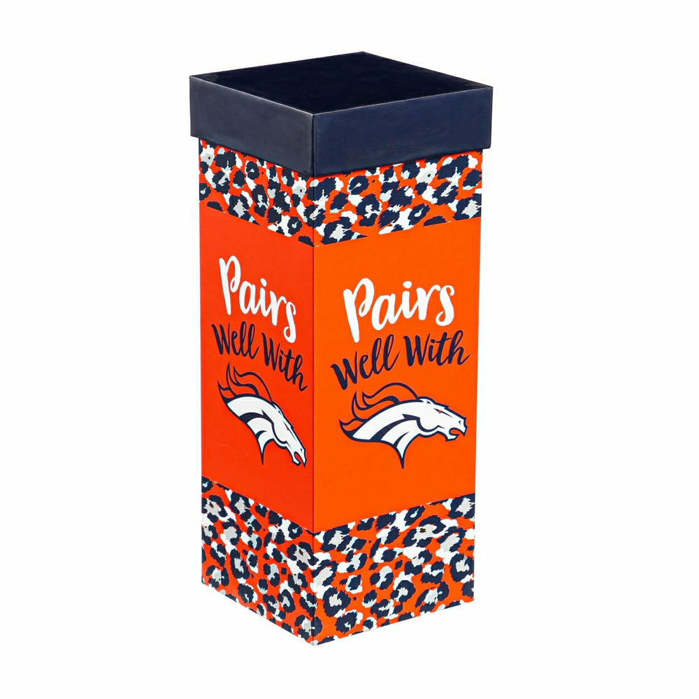 Denver Broncos, 17oz Boxed Stemware, NFL, Home