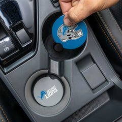 Detroit Lions Car Coaster Set, 2pc, NFL