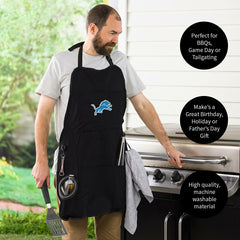 Detroit Lions Grilling Apron, NFL, Home