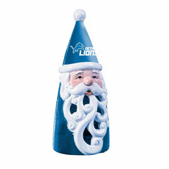 Detroit Lions Santa LED Statuary, 8", NFL, Home