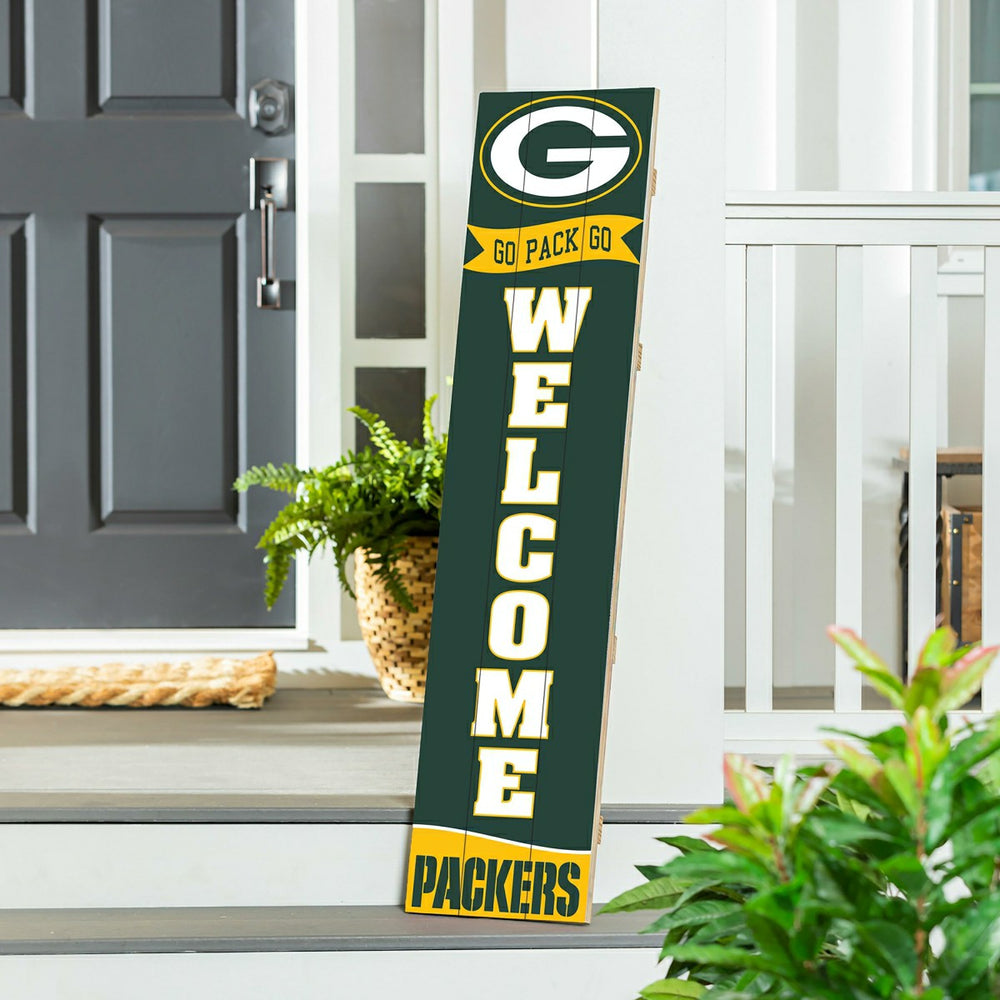 Green Bay Packers Large Single Sided Leaner, 46", NFL, Home
