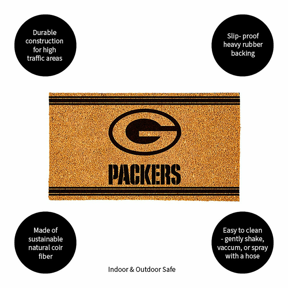 Green Bay Packers, Coir Mat 1C, NFL