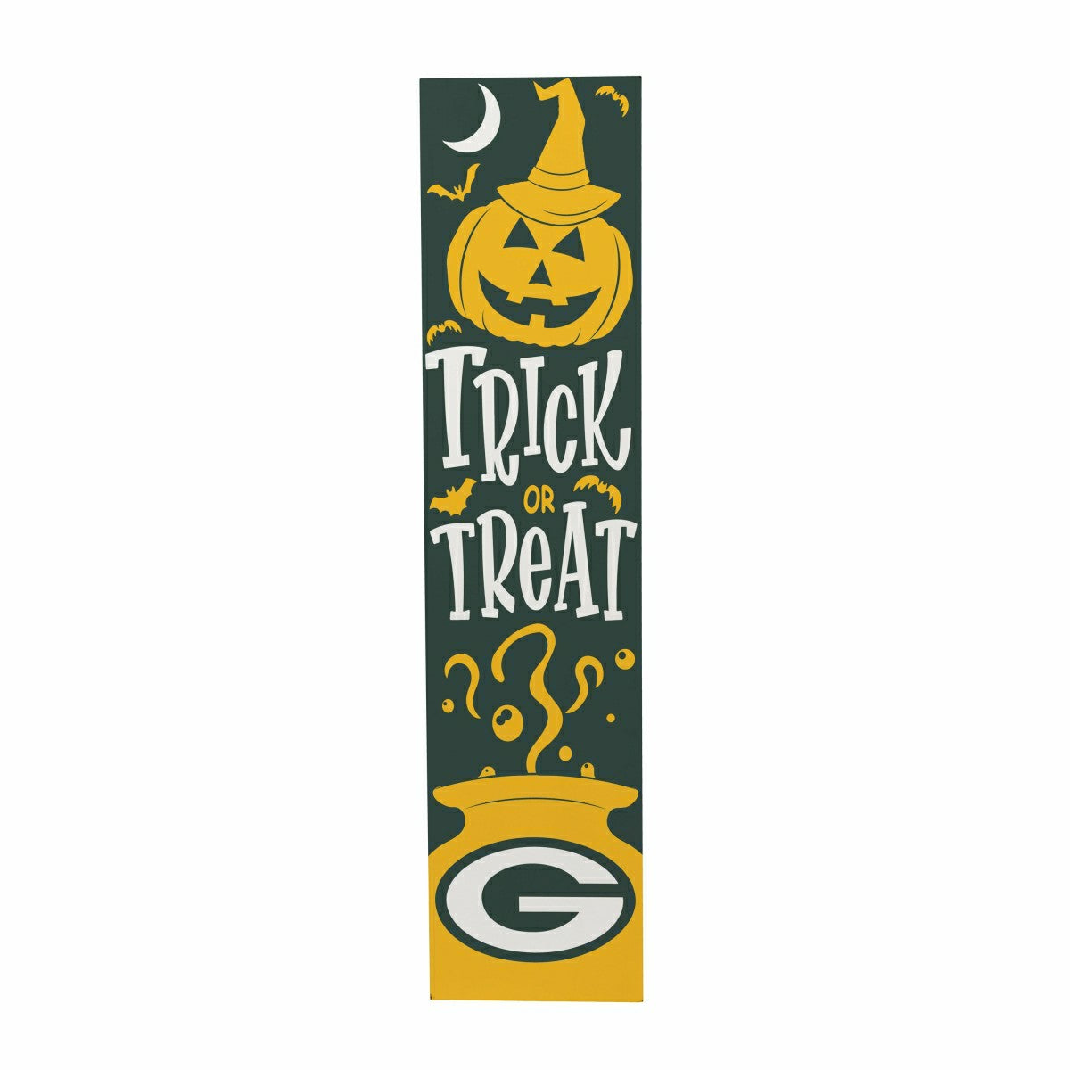 47" Double Sided Leaner, Green Bay Packers, Halloween, NFL, Home