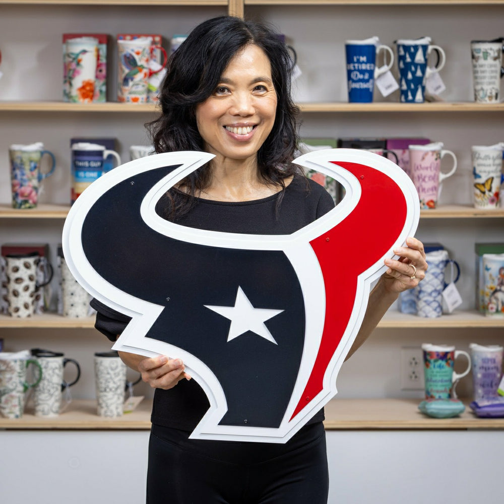 Houston Texans Premier Metal Wall Art, NFL, Home
